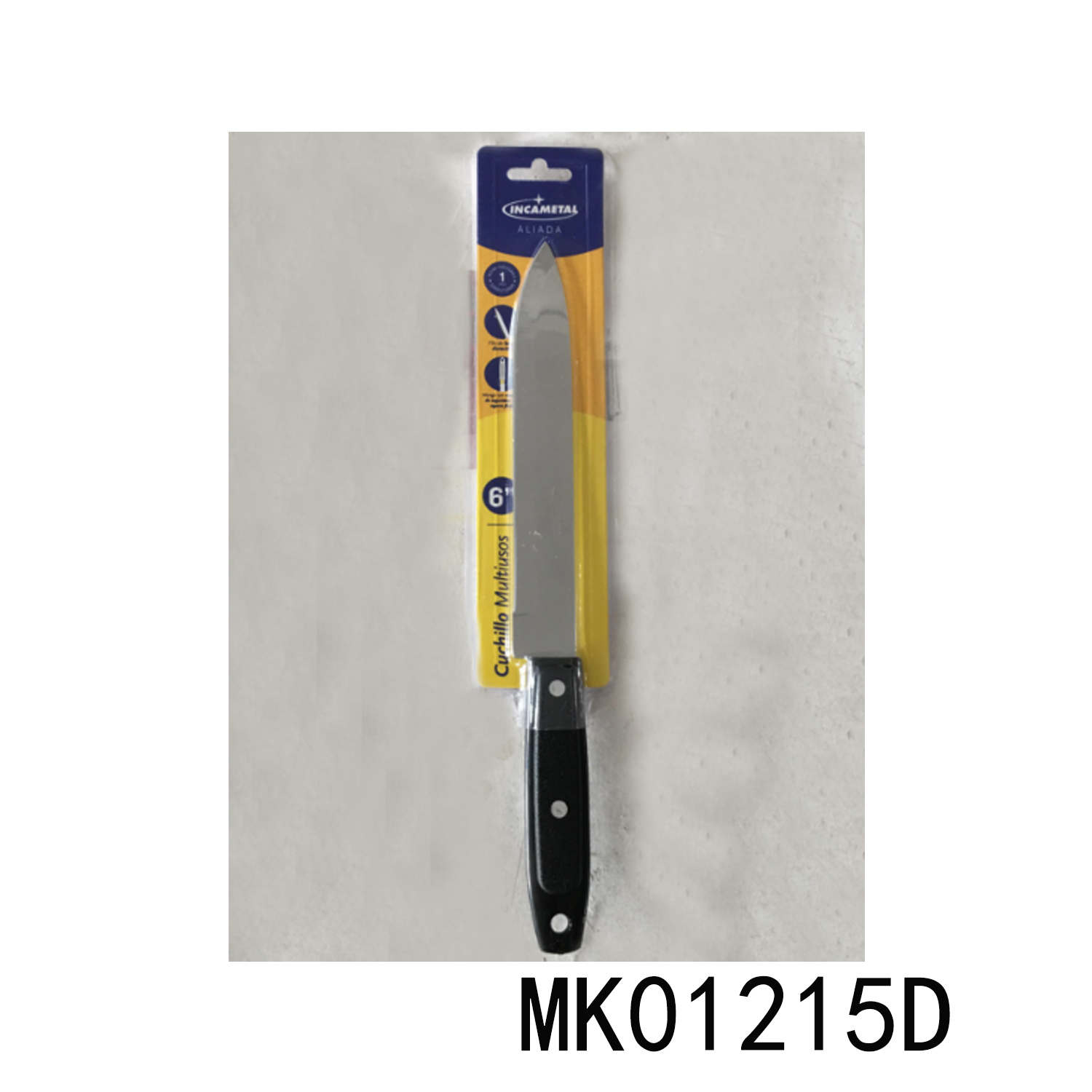 6in STAINLESS STEEL KNIFE with PP Handle DC
