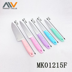 5PCS SS KITCHEN KNNIFE with PP Handle in BOX