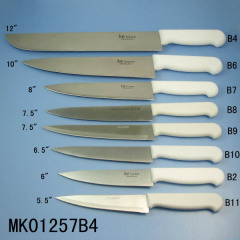 12in PLASTIC Handle CHEF KNIFE style 2
