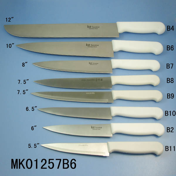10in PLASTIC Handle CHEF KNIFE