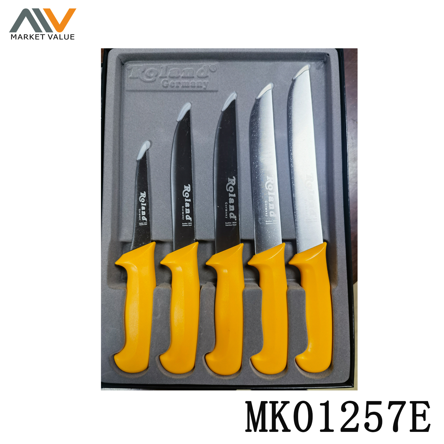 SS Kitchen Knife Set in TRAY Box