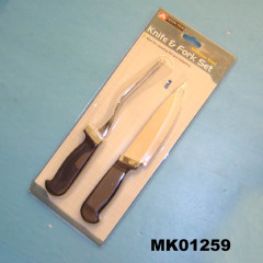 KNIFE and FORK PP Hand E SET