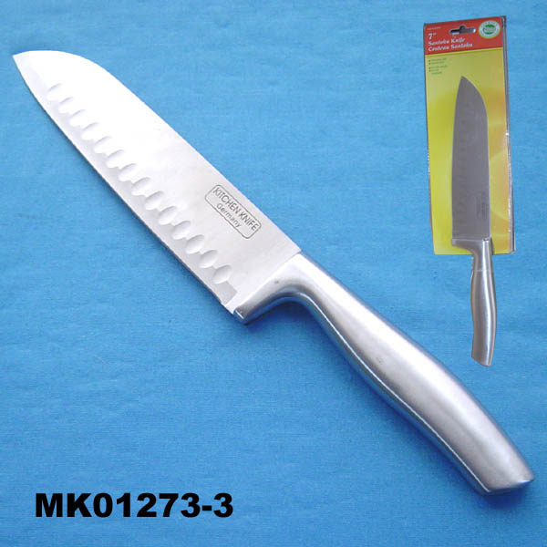 7in SS SANTOKU KNIFE style 2
