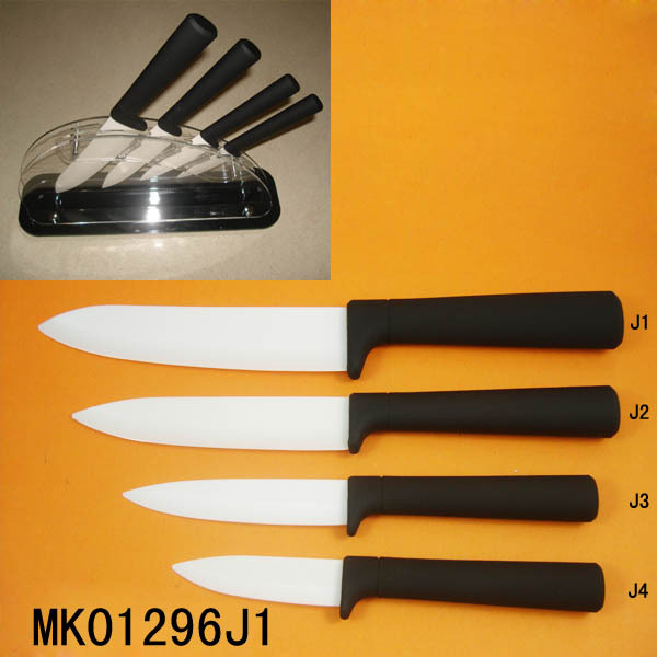 6in PLASTIC Handle CERAMIC CHEF KNIFE style 2