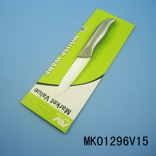 4in CERAMIC FRUIT KNIFE SS Handle