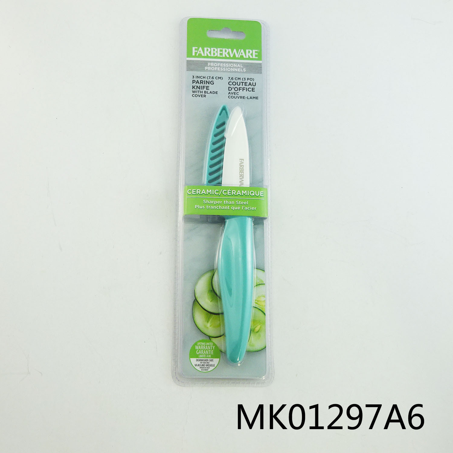 3in PARING KNIFE CERAMIC WBLADE COVER style 3