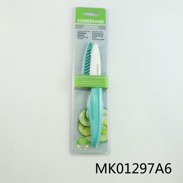3in PARING KNIFE CERAMIC WBLADE COVER style 3