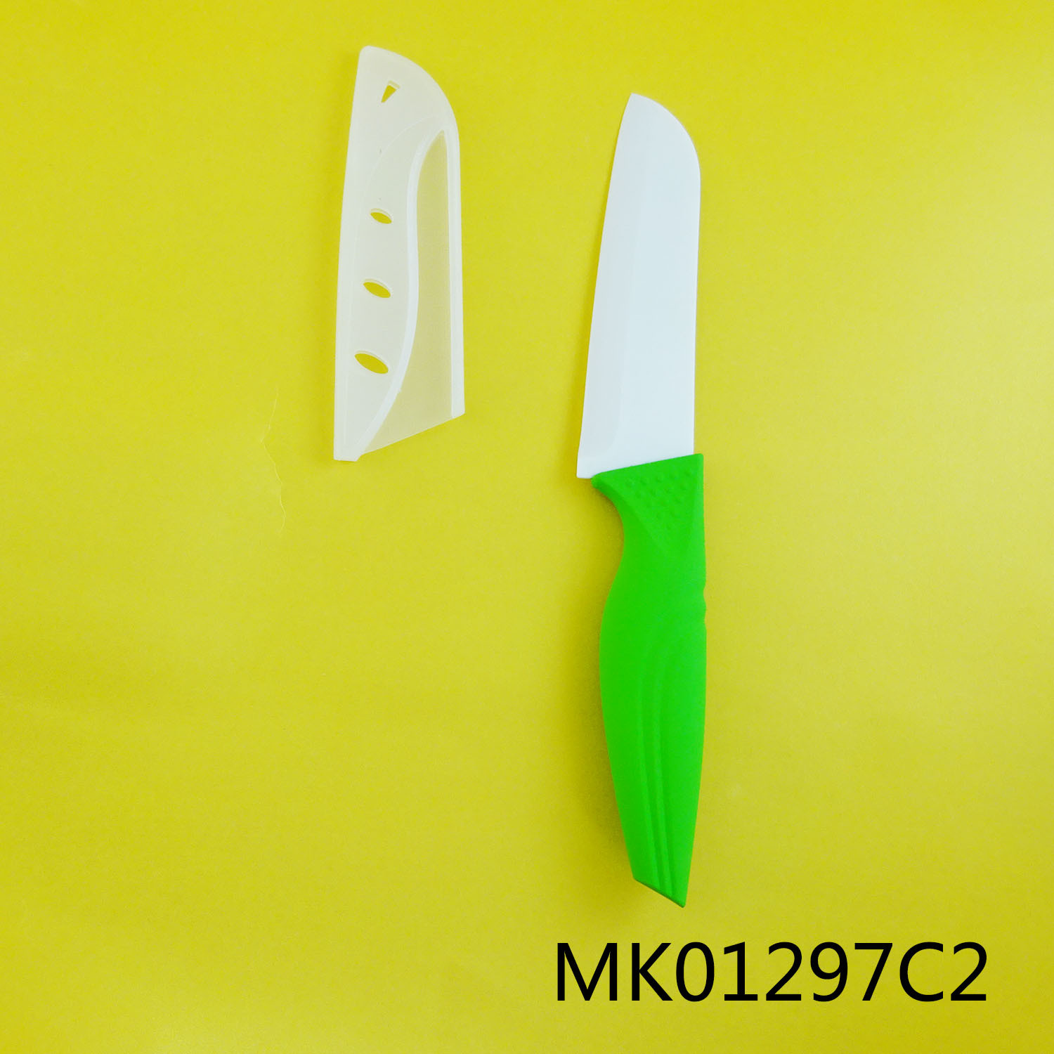 5in SANTOKU KNIFE CERAMIC WBLADE COVER style 2