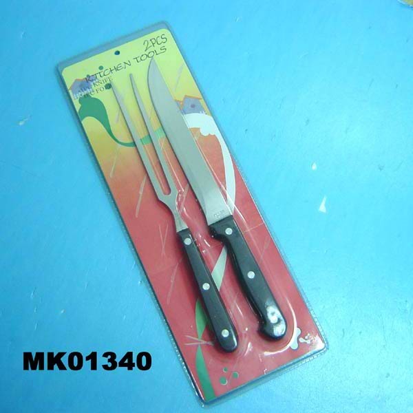 2PCS KNIFE and FORK SETTURKEY SET