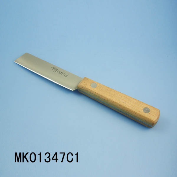GRAPE KNIFE (Grafting Knife) with wooden handle