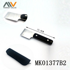 Leather Knife with G10 Handle in Nylon Pouch