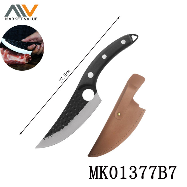 Bone Kinfe with Wooden Handle with PU Bag