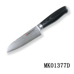 5in DAMASK STEEL CHEF KNIFEJAPAN MODLE IN WINDOWS BOX