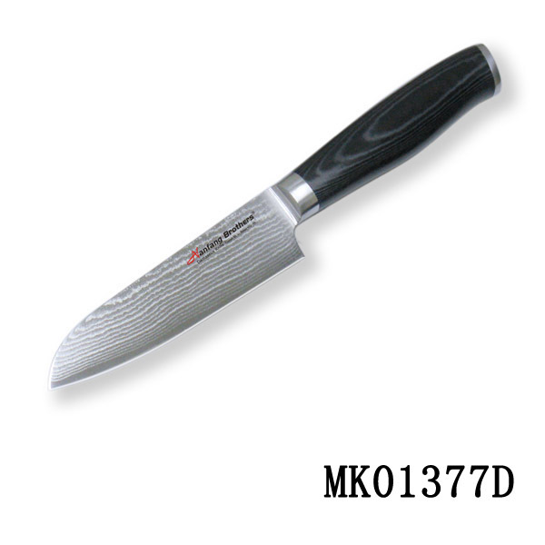 5in DAMASK STEEL CHEF KNIFEJAPAN MODLE IN WINDOWS BOX