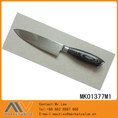 8in DAMASK STEEL CHEF KNIFE style 3