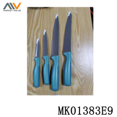 4 Piece Set Plastic Handle Set Knife style 2