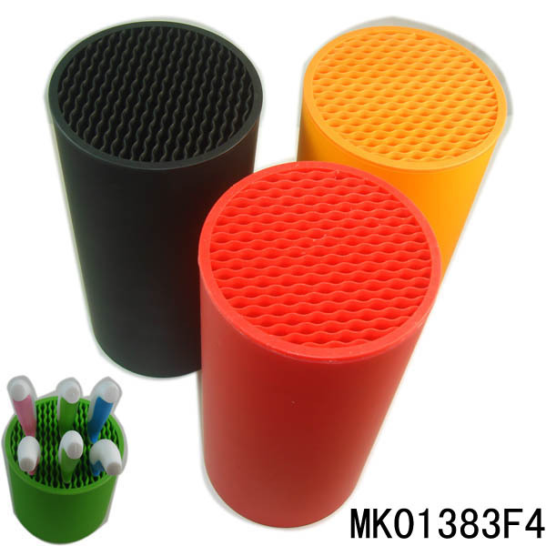 H-22.7CM COATING PLASTIC KNIFE Stand FOR ALL KINDS KNIFE