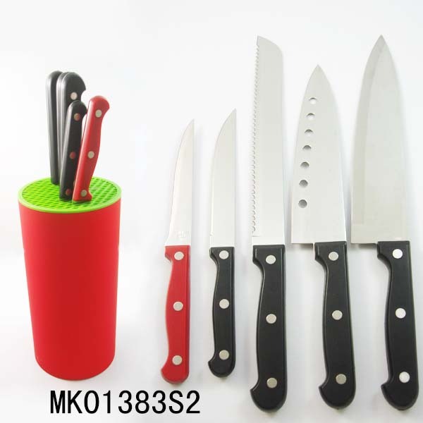 5PCS PLASTIC Handle KITCHEN and PLASTIC Stand