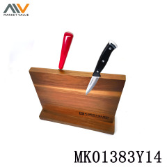 Magnetic 2 Sides Wooden Knives Holder in CB