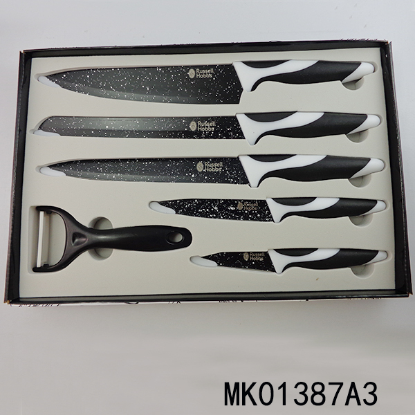 6PCS SS KNIFE SET in Window Box