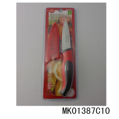 3.5in FRUIT KNIFE with COVER TPR Handle
