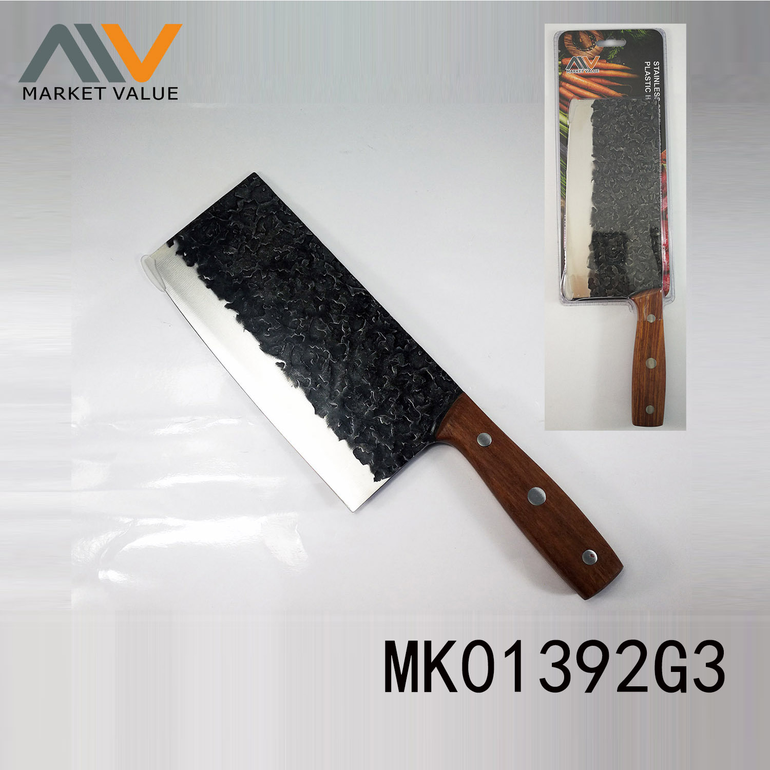 SS KITCHEN KNIFE WOODEN Handle