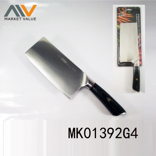 SS KITCHEN KNIFE COLOUR WOODEN Handle
