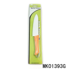 6in PLASTIC Handle CERAMIC CHEF KNIFE