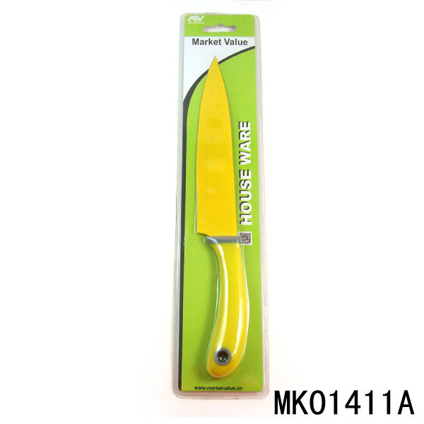 8in NON STICK COATING KITCHEN KNIFE CHEF KNIFE style 2