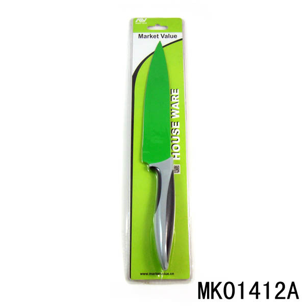 8in NON STICK COATING KITCHEN KNIFE CHEF KNIFE