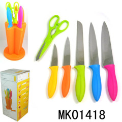 SET of 7 SS KNIFE with PP Handle in CB