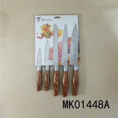 5 PIECE KITCHEN KNIFE