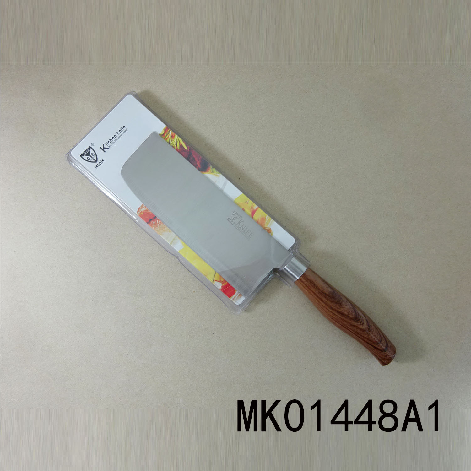 SS KITCHEN KNIFE with PLASTIC Handle