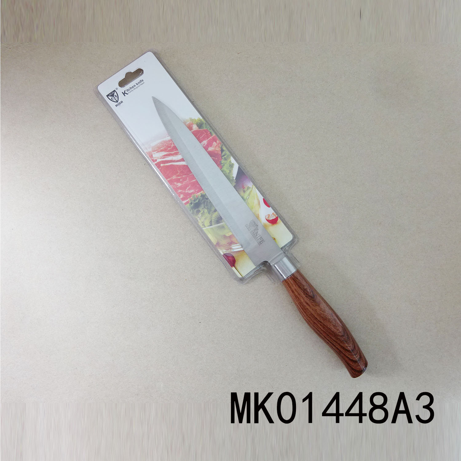 8 in SS FRUIT KNIFE with PLASTIC Handle