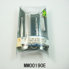 4PCS MANICURE SET PVC BOX