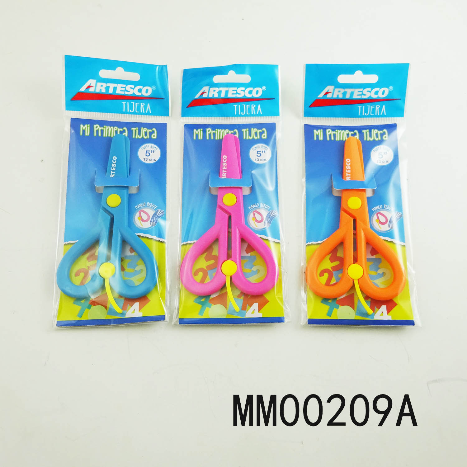 100% PLASTIC PRESCHOOL SCISSORS POLYBAG