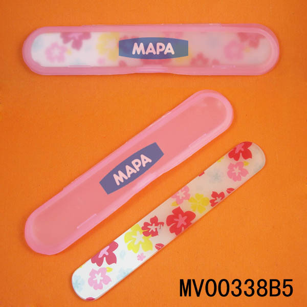 GLASS NAIL FILE with PP BOX style 3