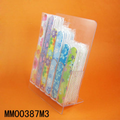 48PCS NAIL FILE 3 DESIGN PS Stand SHORT MIDDLE and LONG
