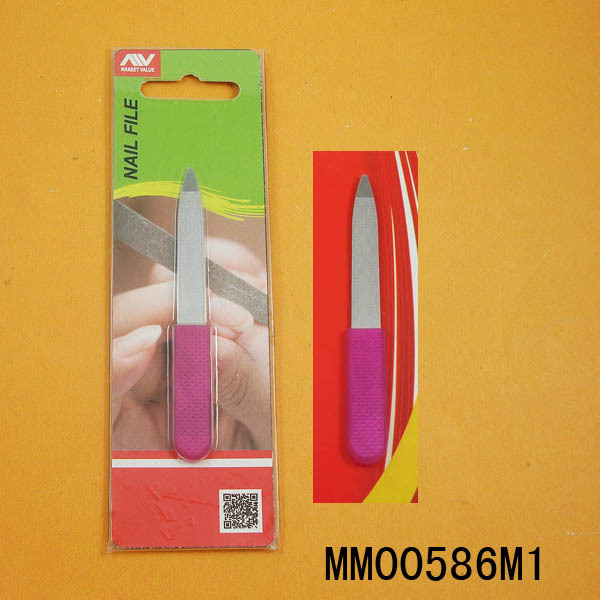 NAIL FILE with SILICONE Handle