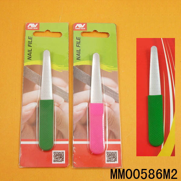 11CM NAIL FILE with SILICONE Handle