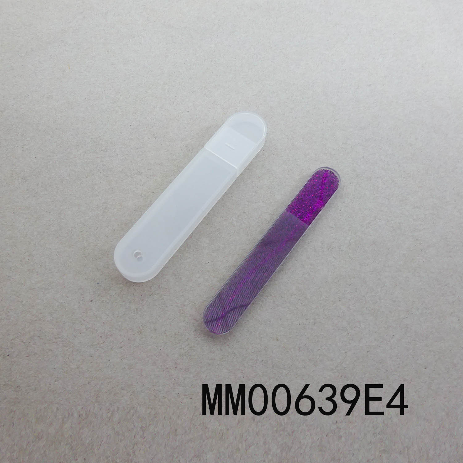 GLASS NAIL FILE BOX