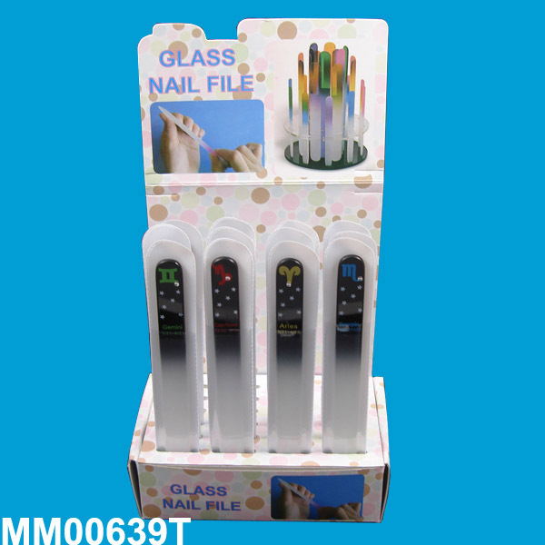 12 Constellation GLASS NAIL FILE in CB
