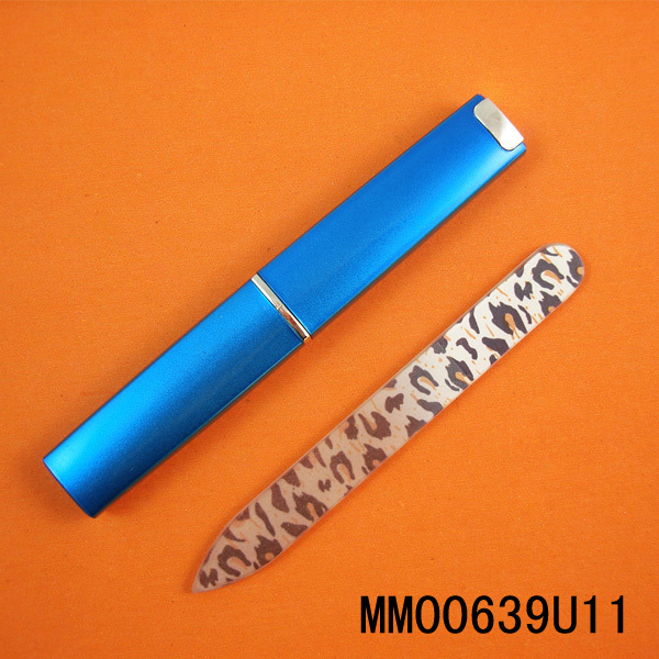 GLASS NAIL FILE in PLASTIC BOX style 2