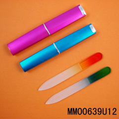 GLASS NAIL FILE in PLASTIC BOX style 3