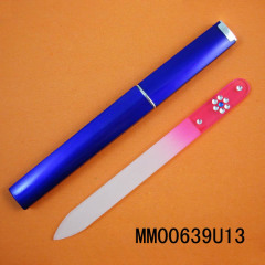 GLASS NAIL FILE in PLASTIC BOX style 4