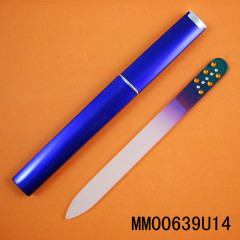 GLASS NAIL FILE in PLASTIC BOX style 5