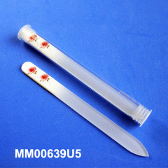 GLASS NAIL FILE IN PVE TUBE style 2
