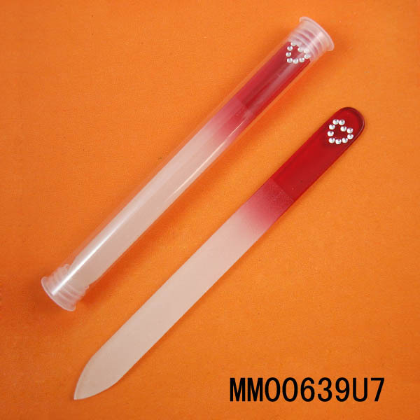 GLASS NAIL FILE in PVC BOX style 2
