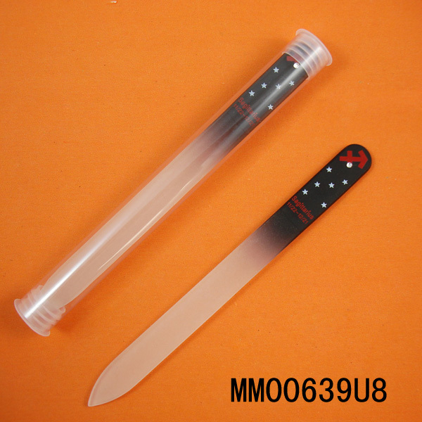 GLASS NAIL FILE in PVC BOX style 3