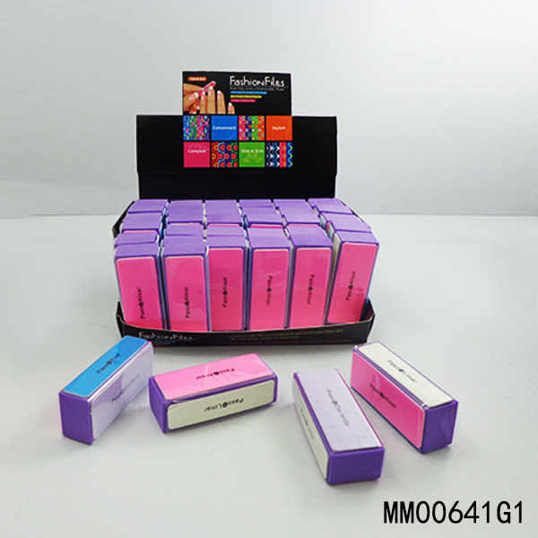4 SIDE NAIL FILE PAPER SHOW BOX
